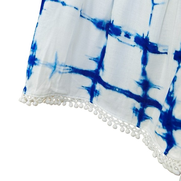 Sunsations Tie Dye Sundress Small Boho Shibori Festival Mini Vacation Summer - Picture 9 of 12